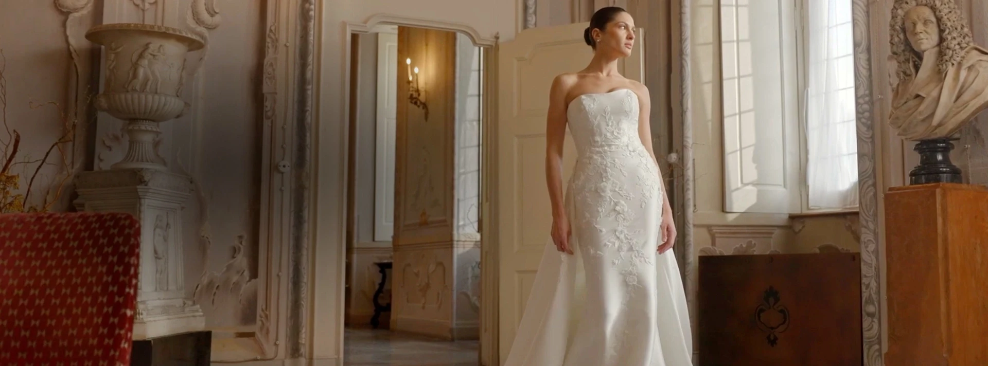 Model wearing a Wona Concept Gown