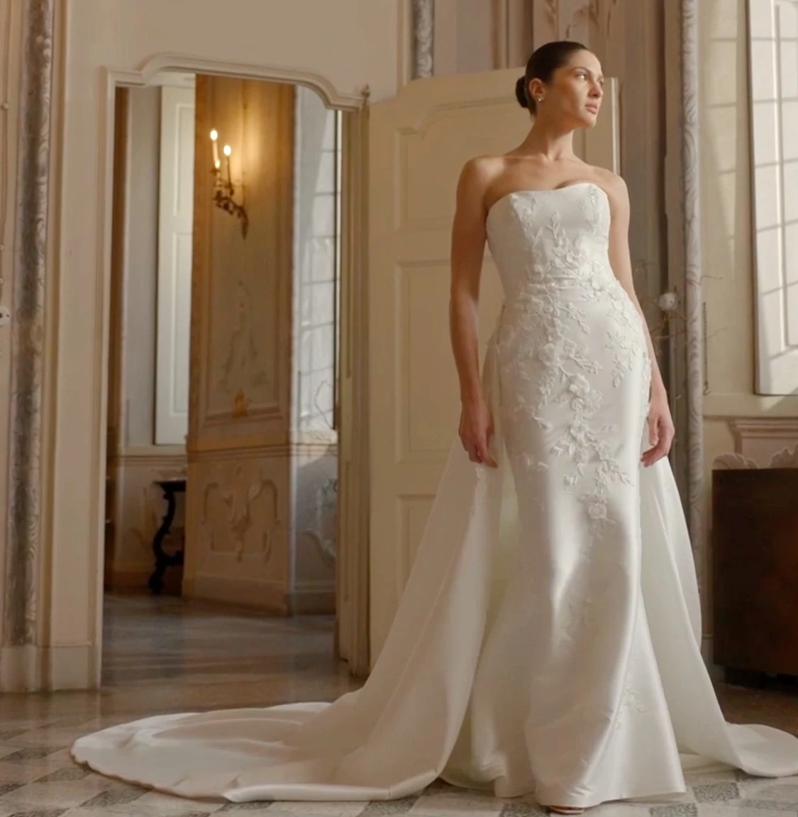 Model wearing a Wona Concept Gown