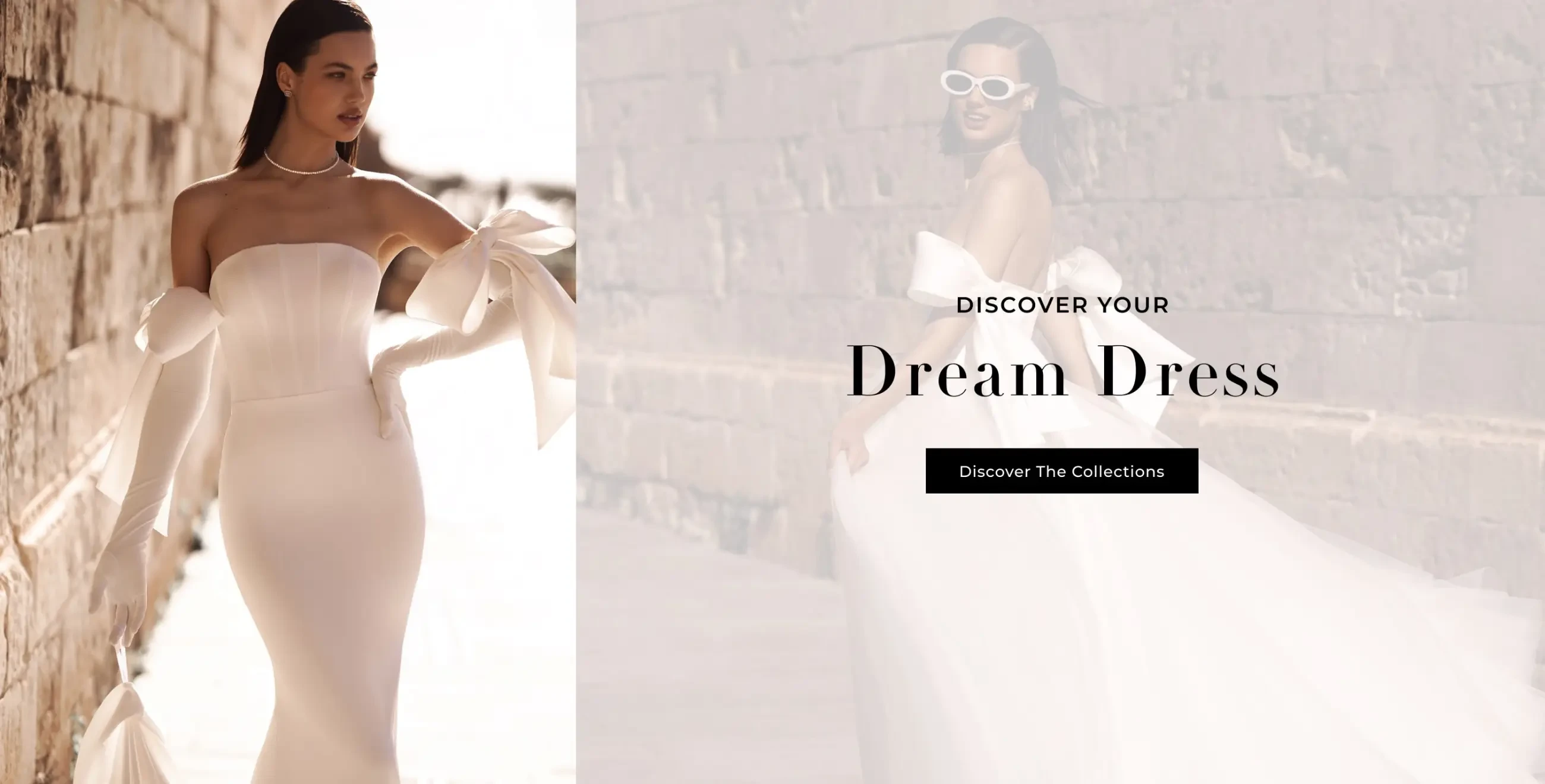 Discover Your Dream Dress Hero banner